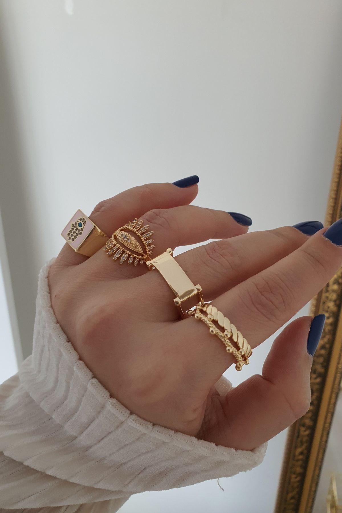 Della Yüzük Kombini GOLD