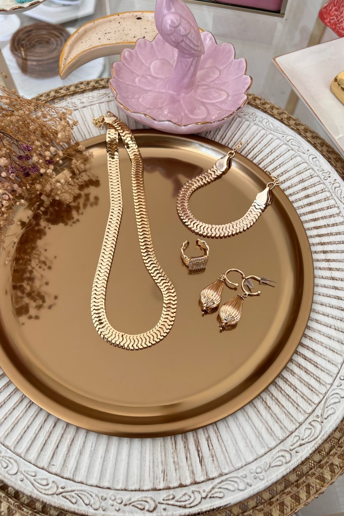 Ezme Seri Set Gold