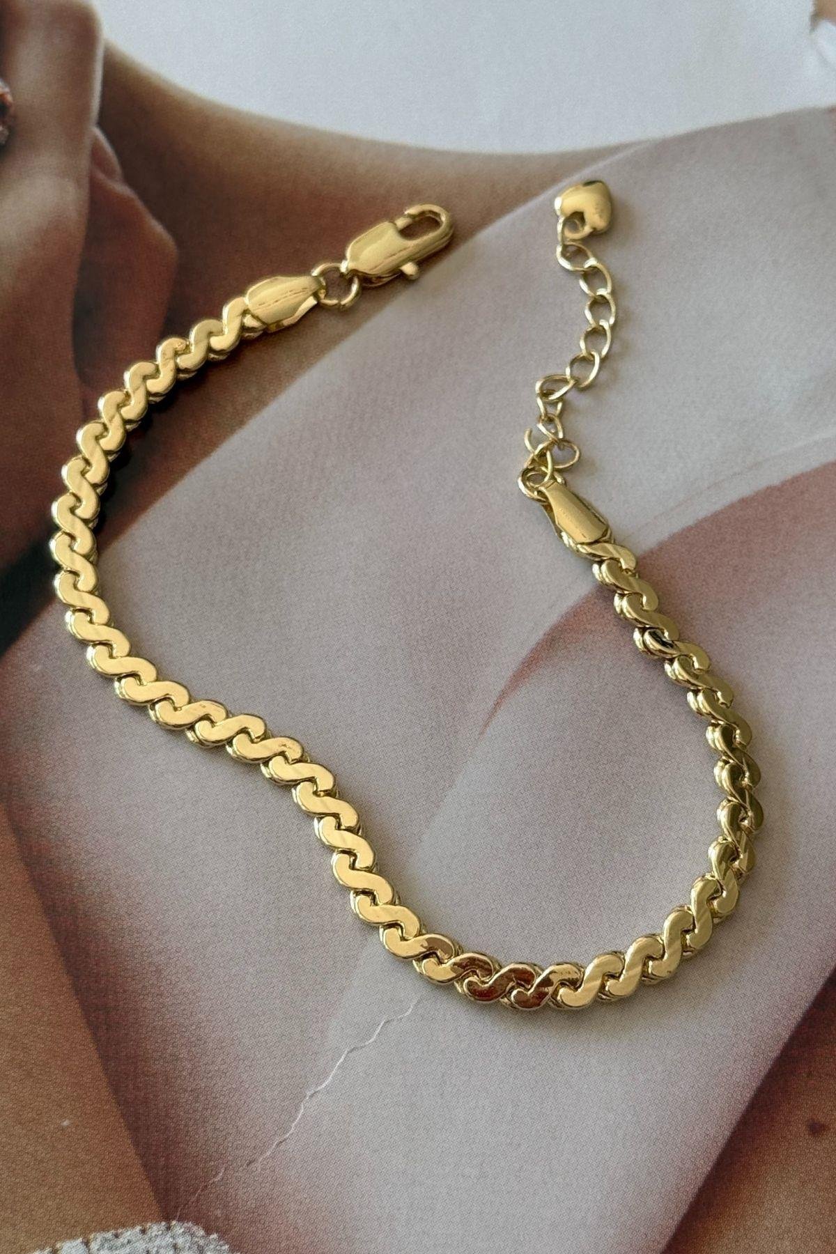 Ezme Zincirli Bileklik