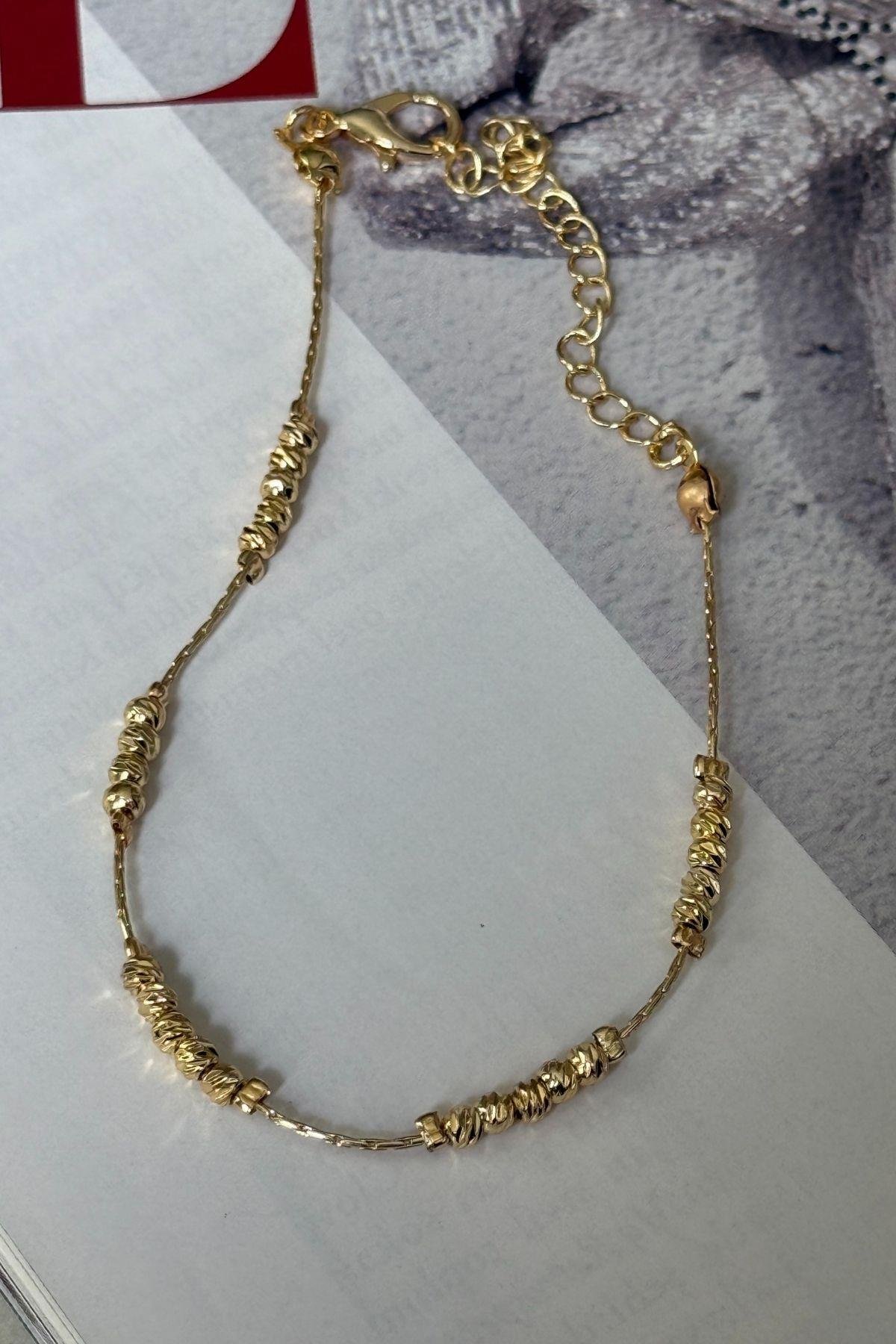Gold Sıralı Dorika Bileklik