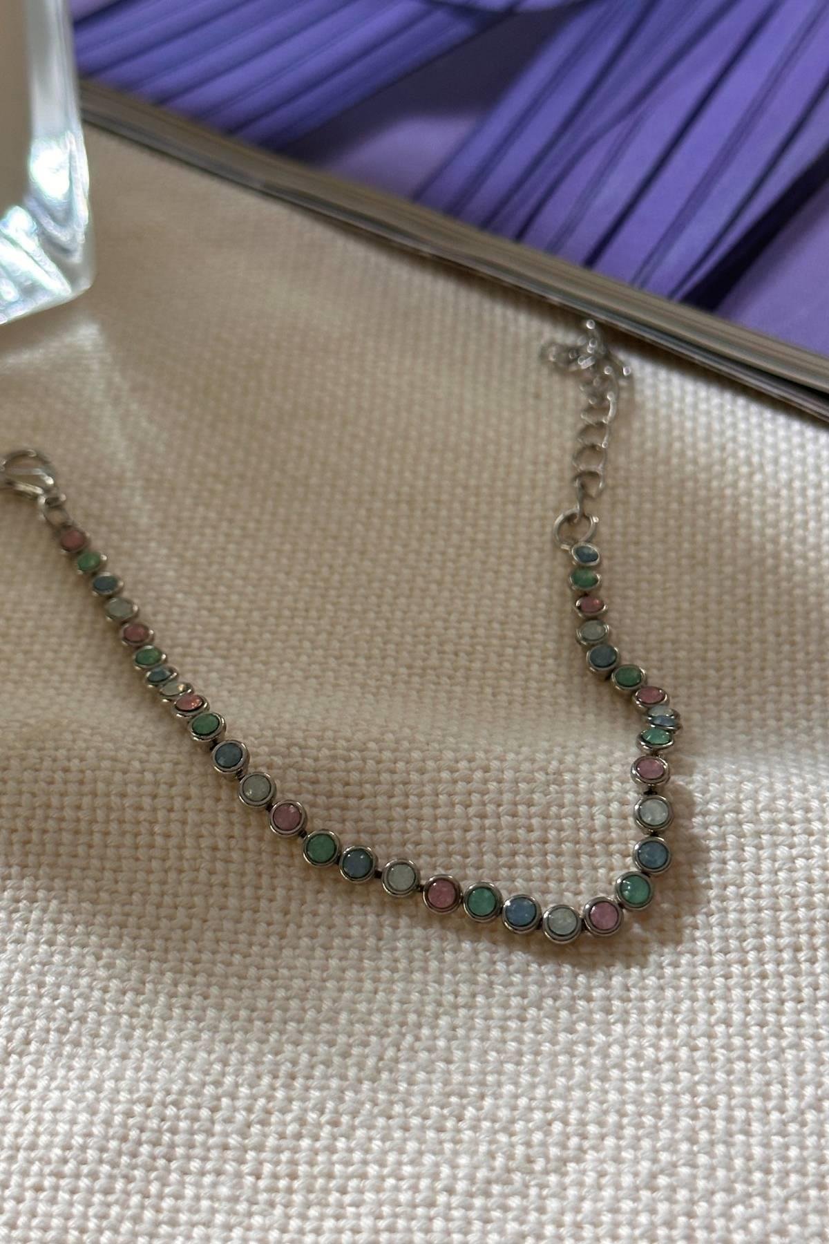 Gümüş Renkli Soft Suyolu Bileklik