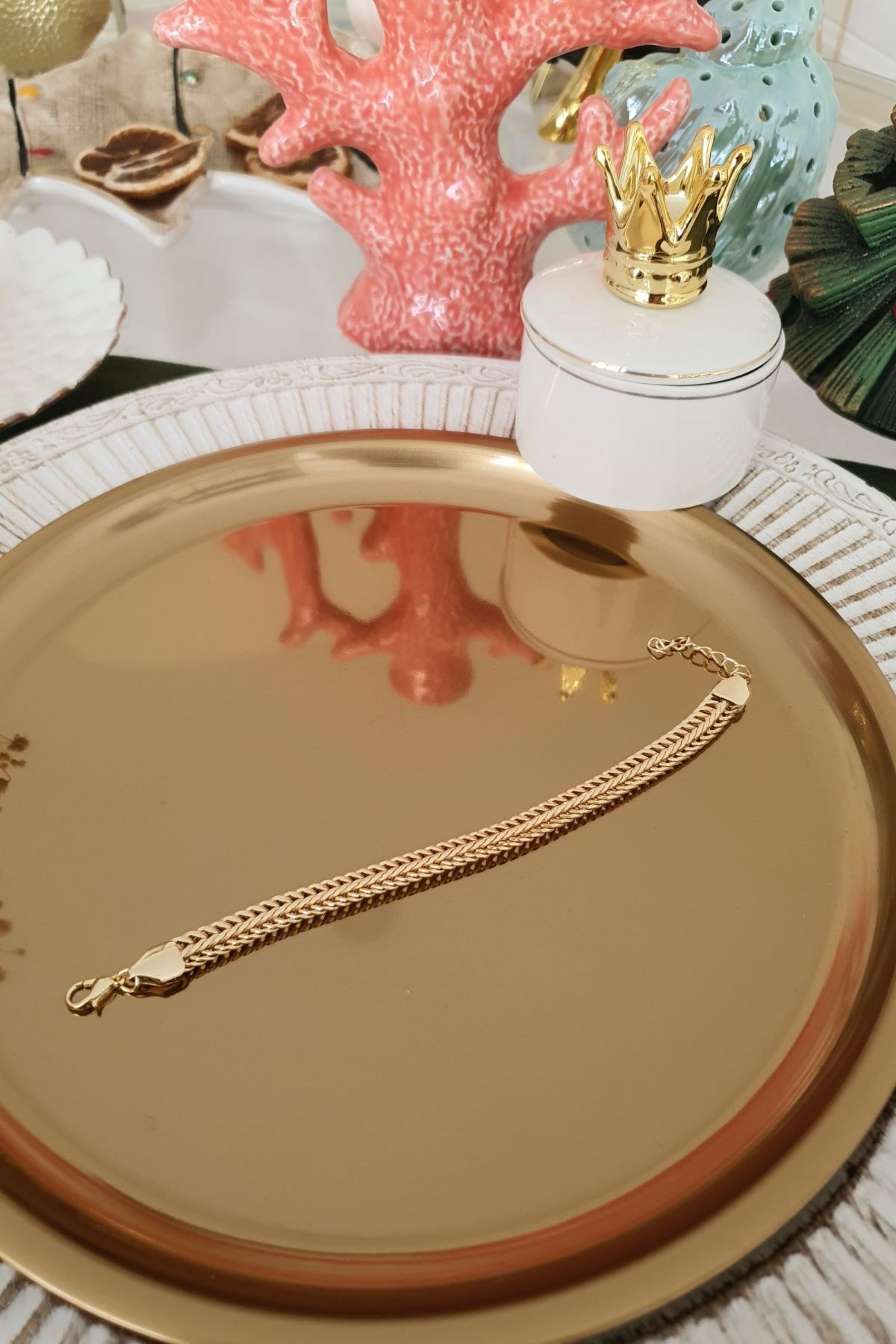 İki Zincir Model Künye Gold