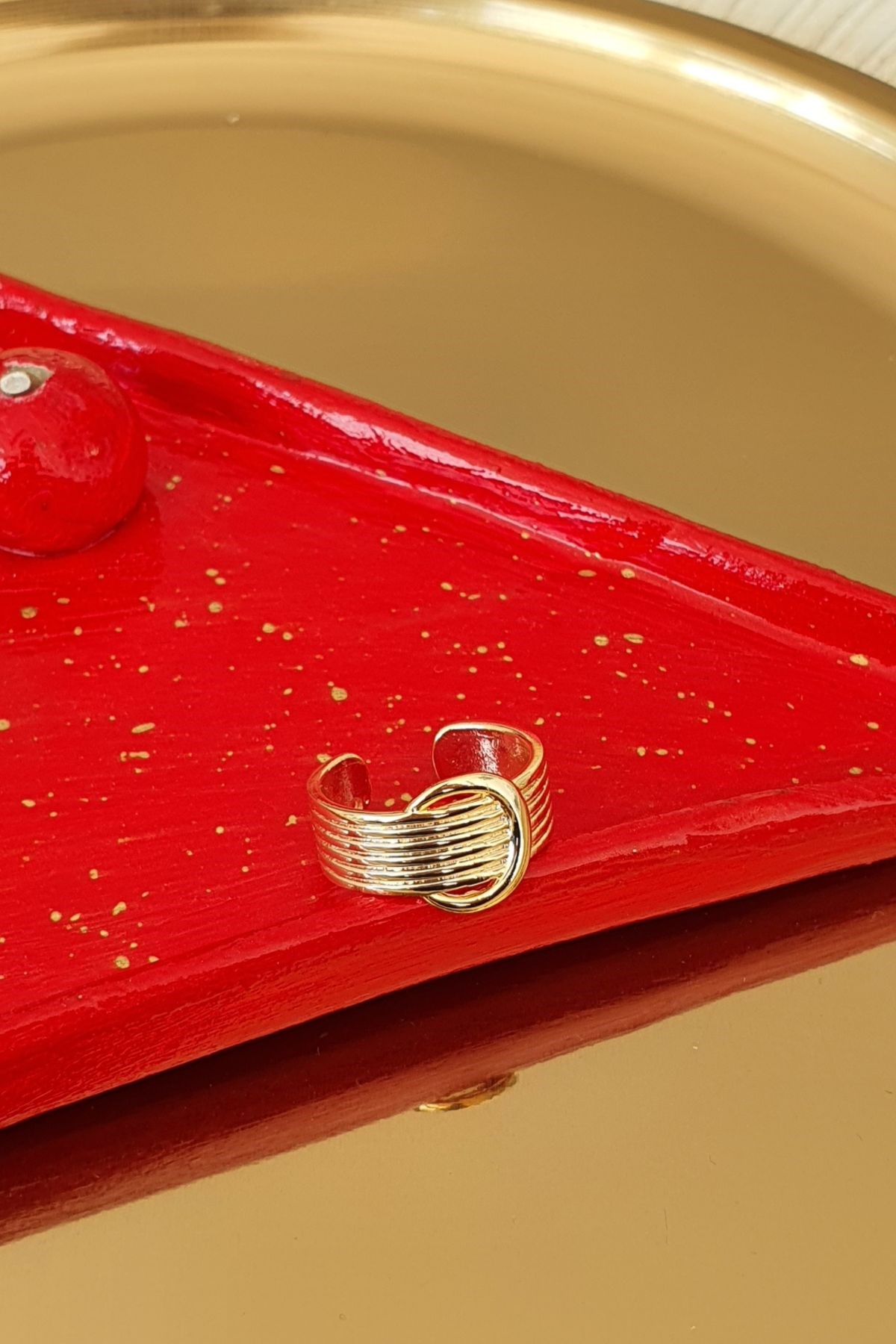 Kemer Model Yüzük Gold