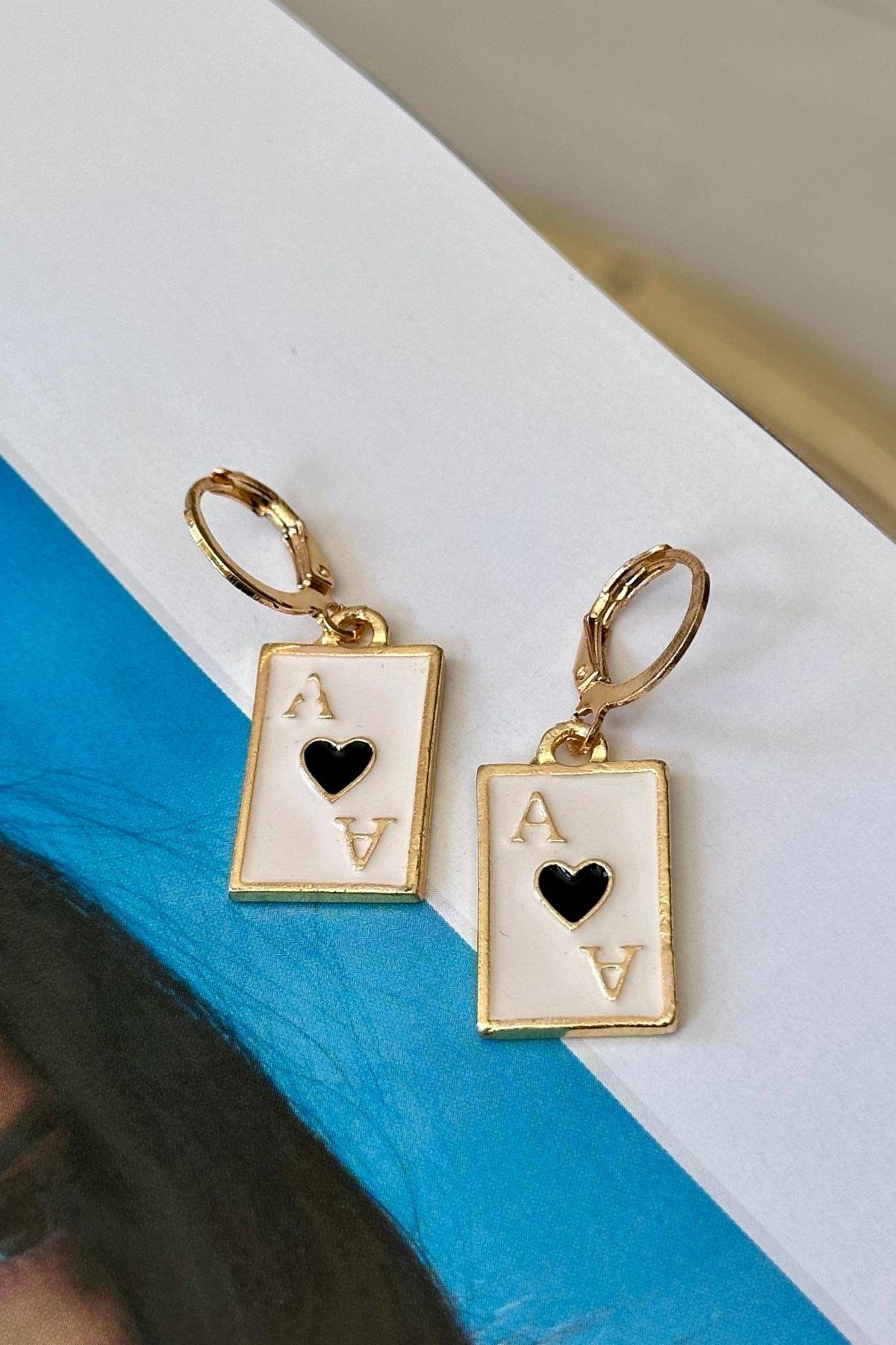 Kupa Ası Model Küpe