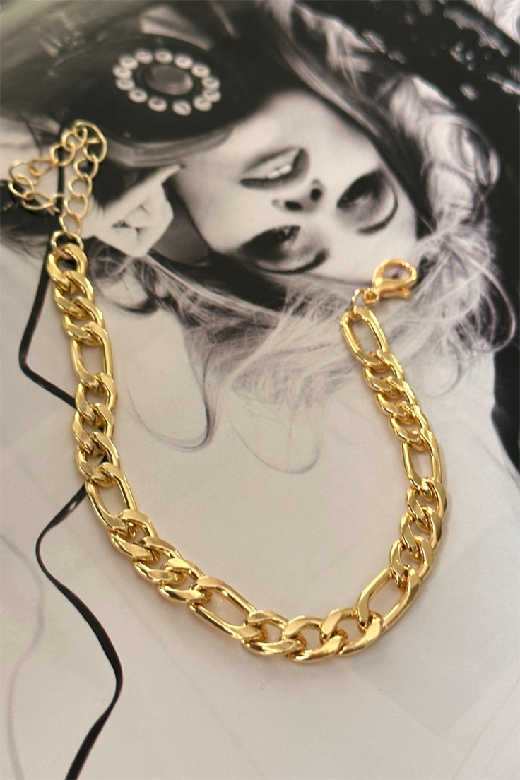 Kuyumcu Model Nostalji Zincirli Bileklik