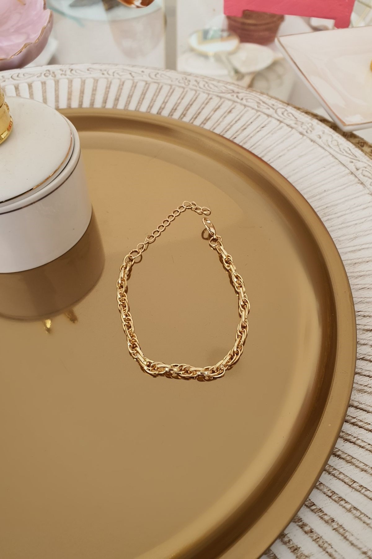 Sarmal Model Zincir Halhal Gold