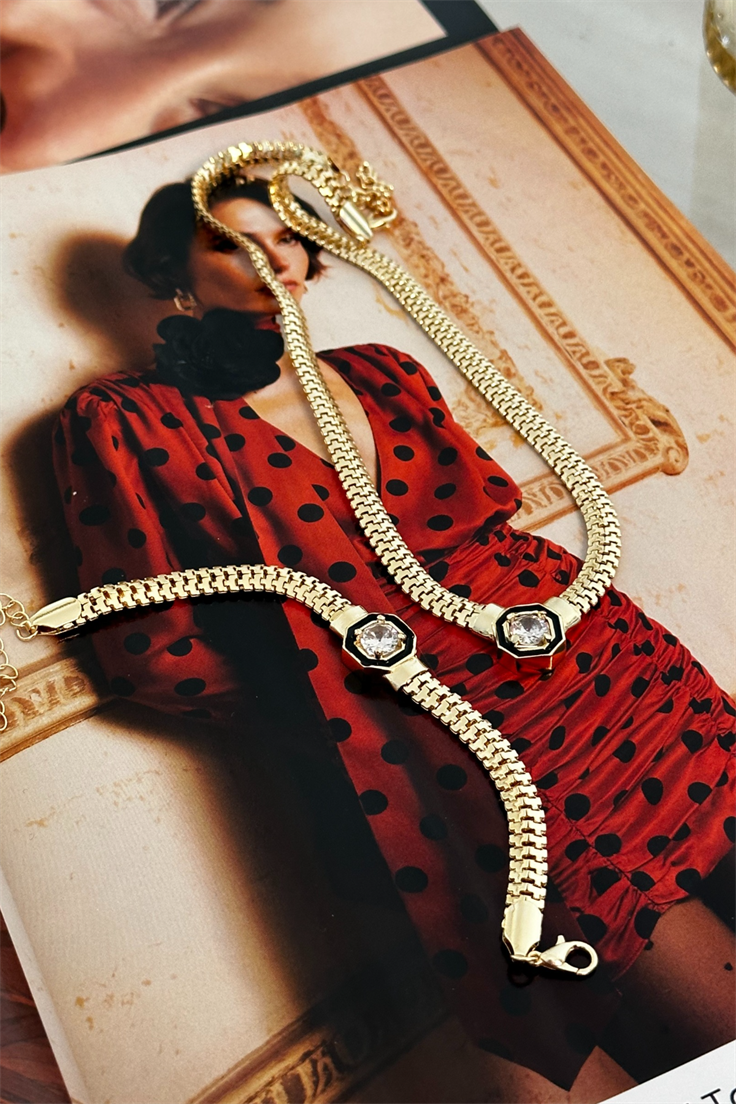 Siyah Mineli Elmas Model Set