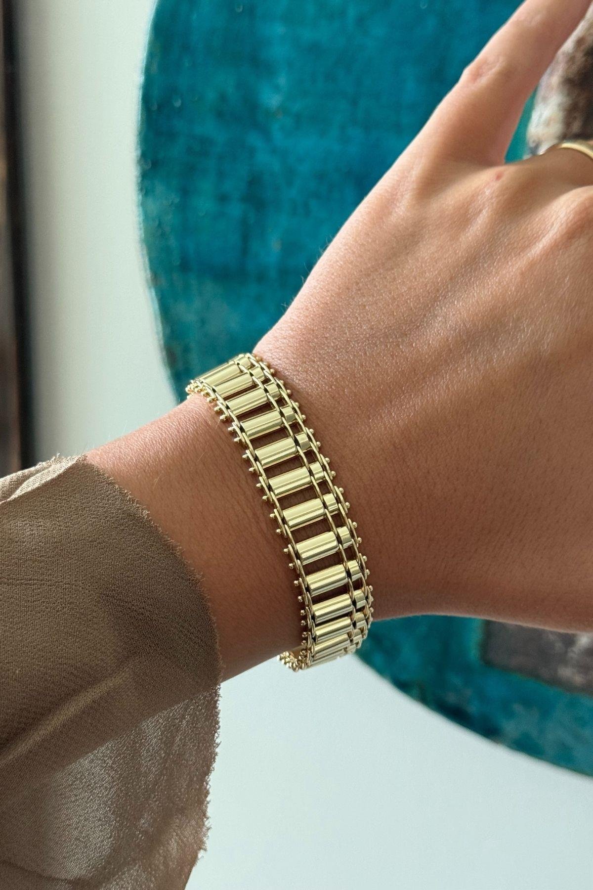 Xuping Kalın Zincir Bileklik