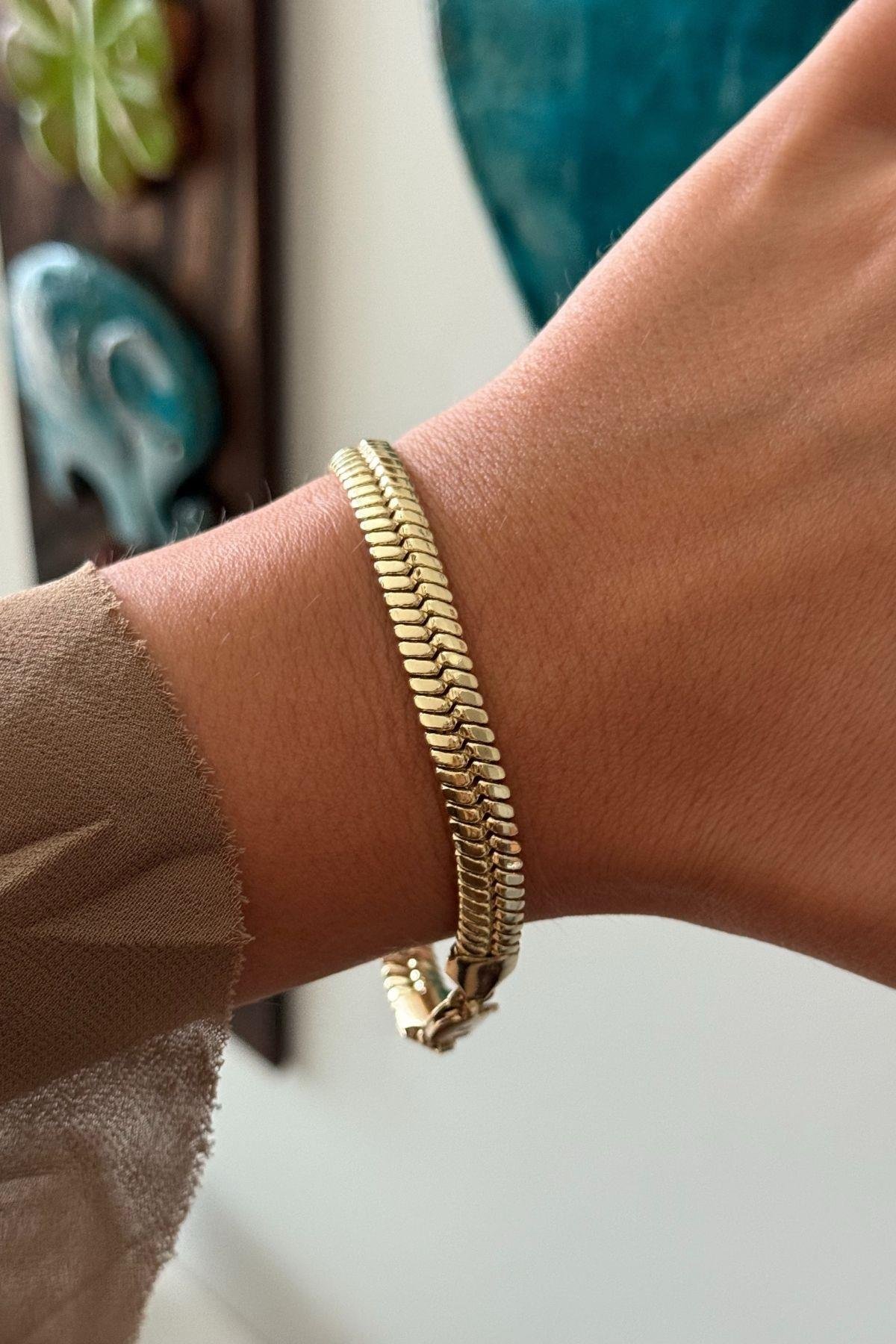 Xuping Sık Zincirli Bileklik