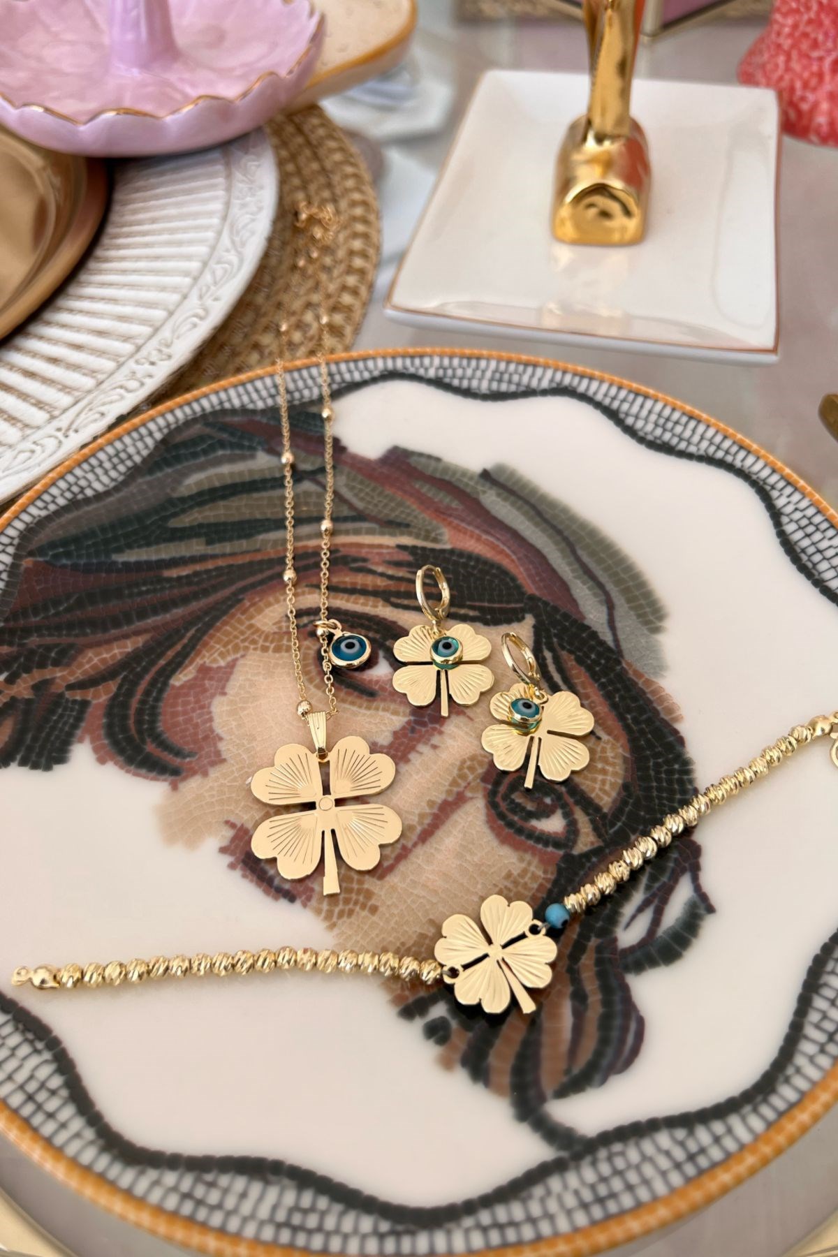Yonca Set Gold