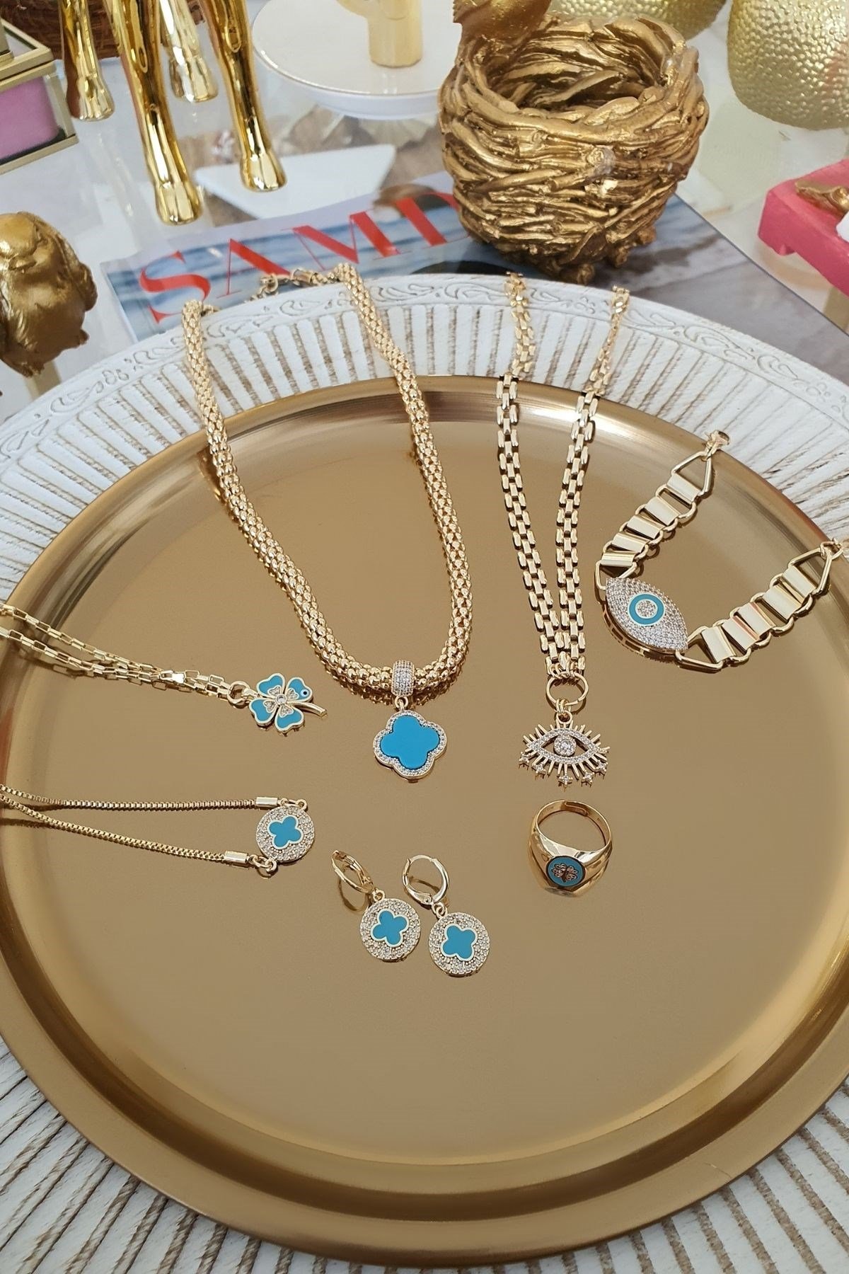 Yonca Set Gold,