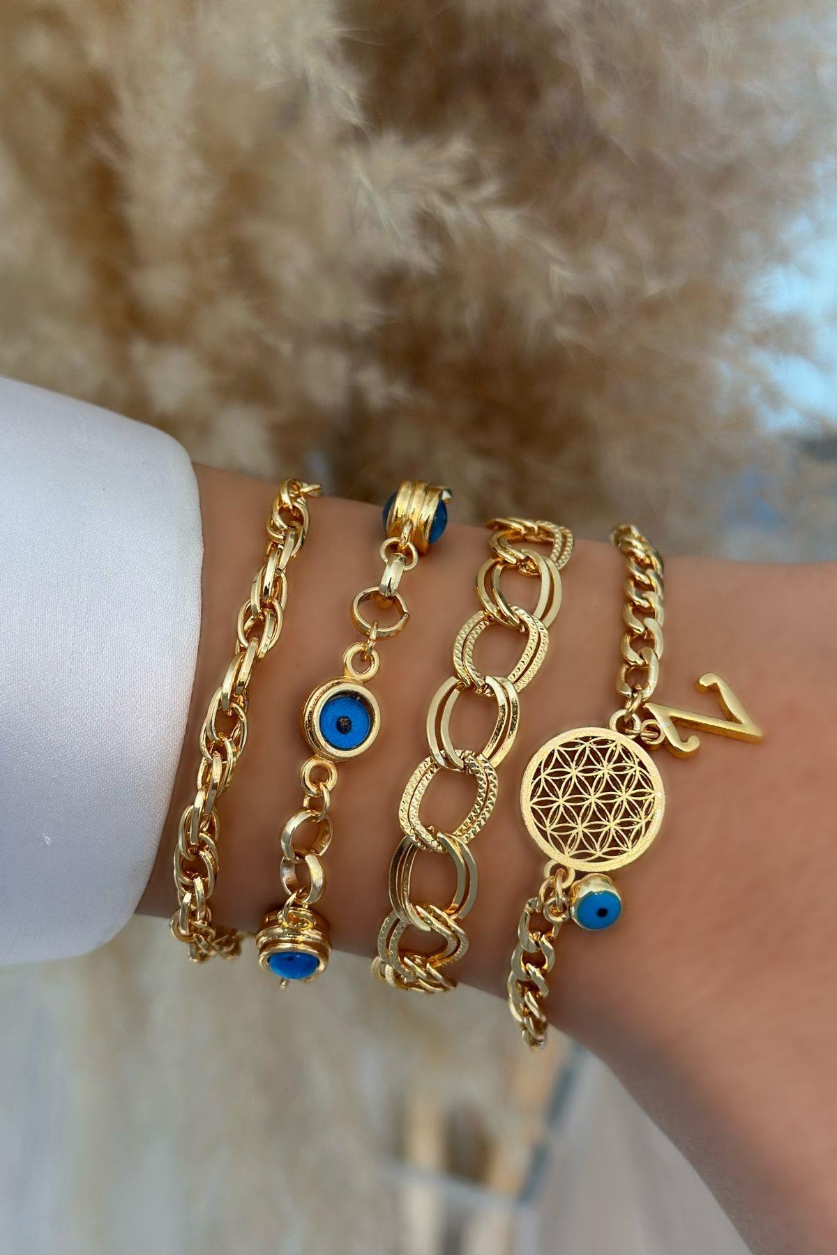 Z Harfli Yaşam Bileklik Kombini