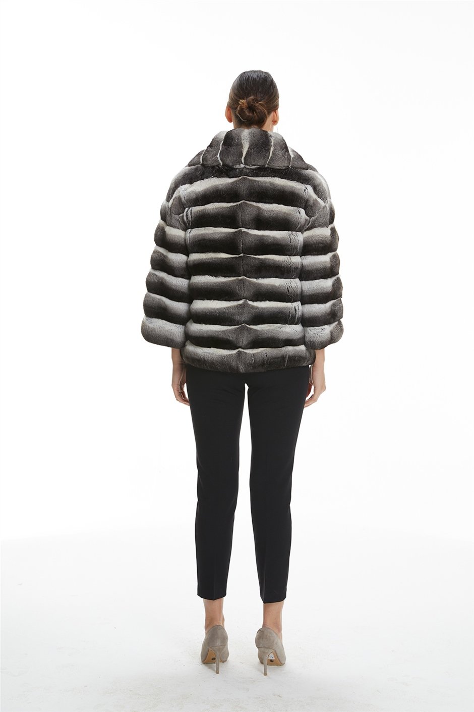 Shaky Women's Chinchilla Fur Jacket