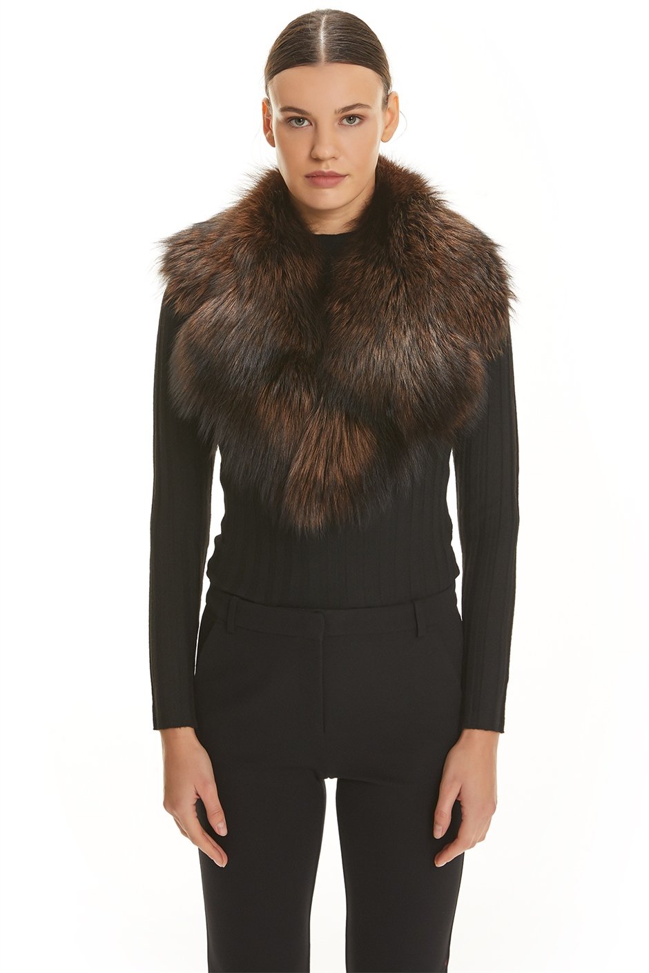 Shaky Women's Fox Fur Scarf