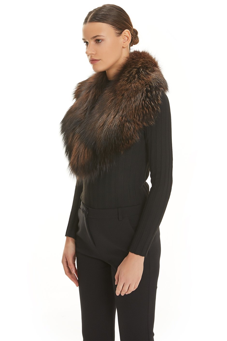 Shaky Women's Fox Fur Scarf