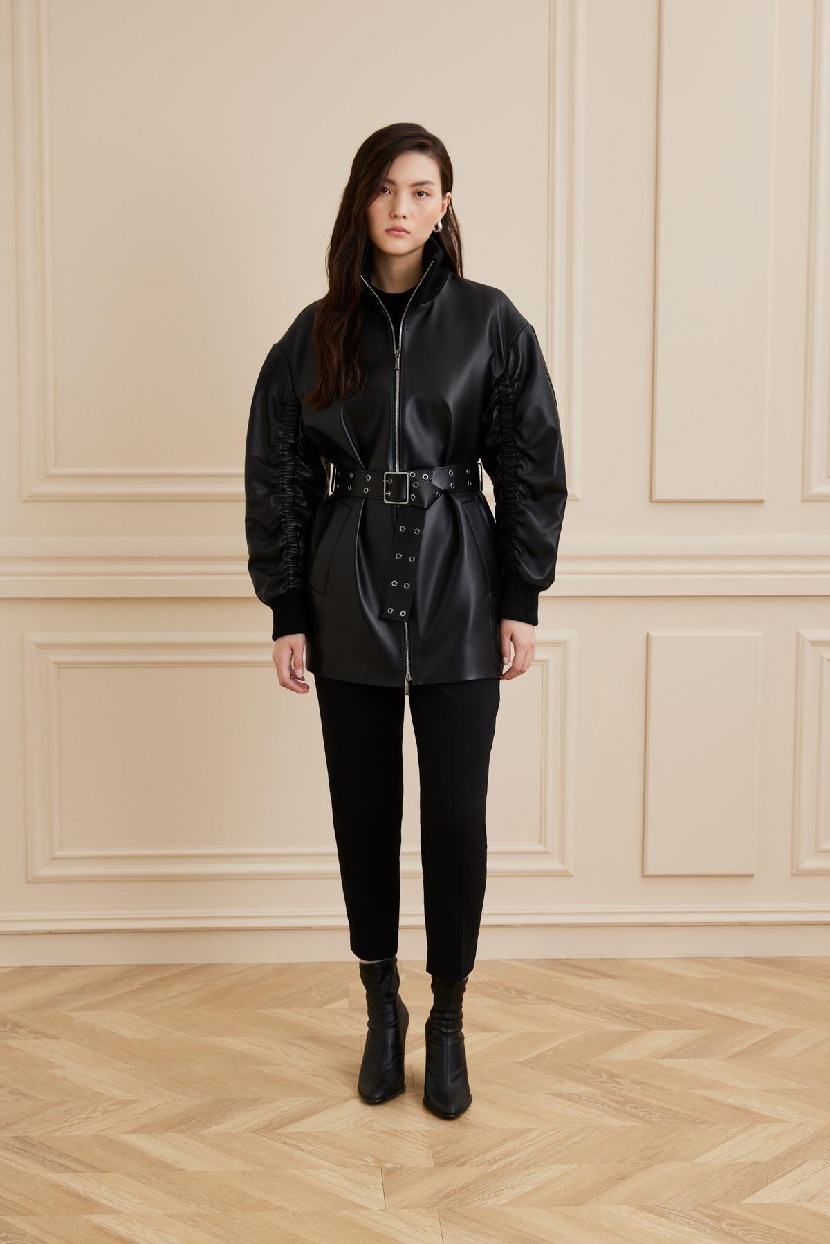 Shaky Women's Leather Jacket Black