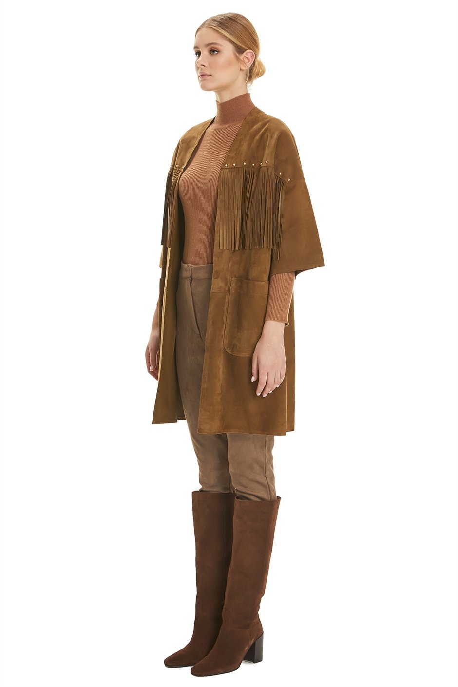 Shaky Women's Leather Short Coat