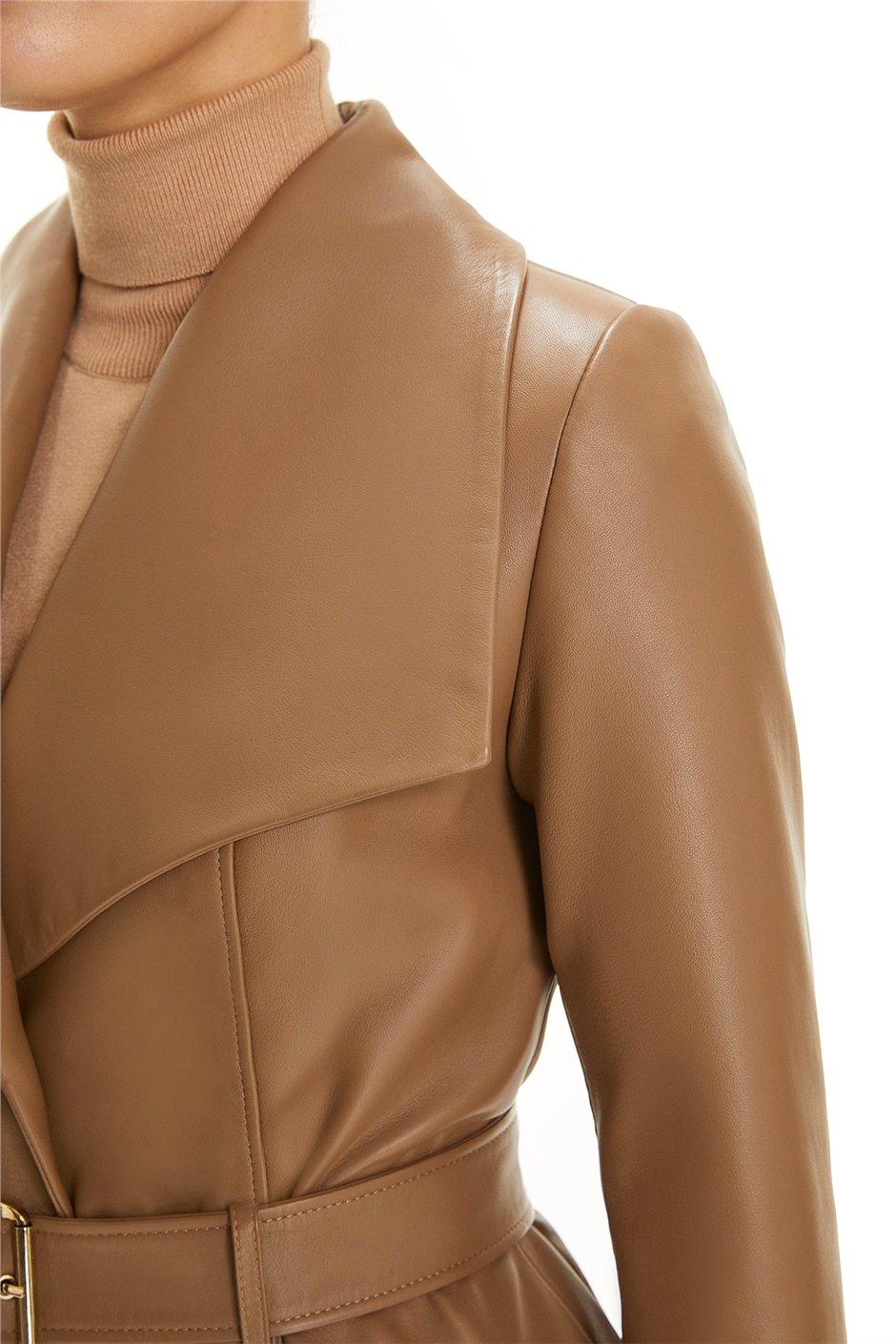 Shaky Women's Leather Short Coat