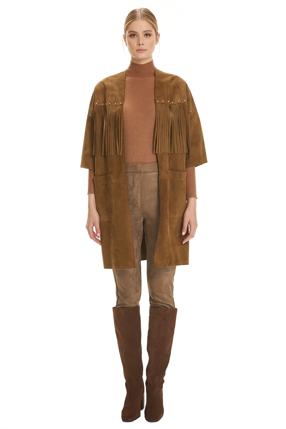 Shaky Women's Leather Short Coat