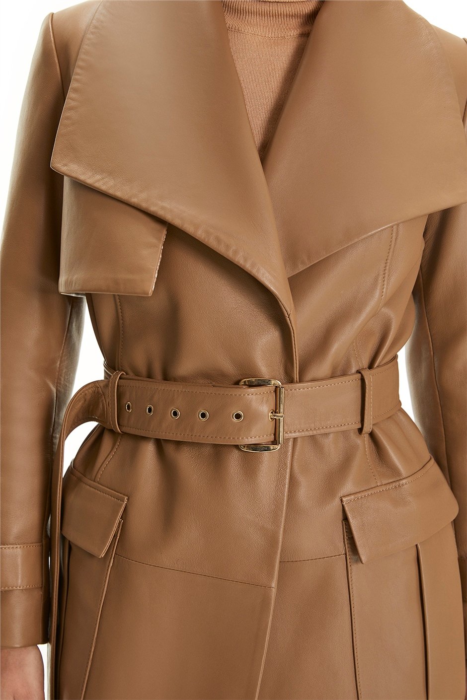 Shaky Women's Leather Short Coat