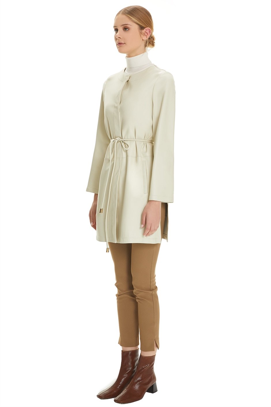 Shaky Women's Leather Short Coat