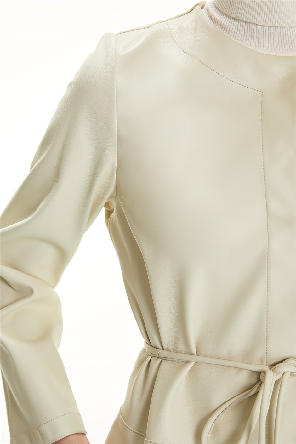 Shaky Women's Leather Short Coat