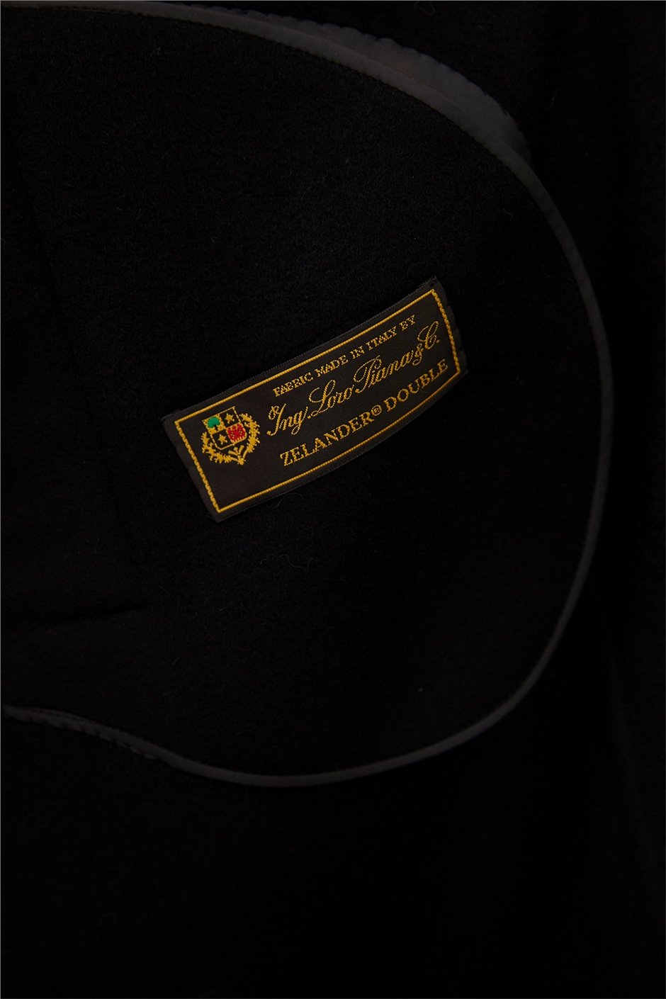 Shaky Women's Loro Piana 100% Wool Fabric Coat with Fox trimming