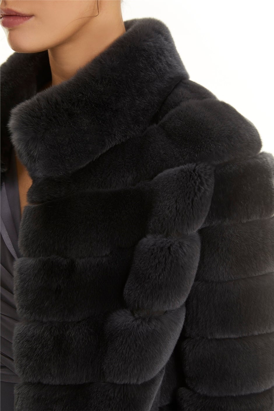 Shaky Women's Rex Fur Jacket