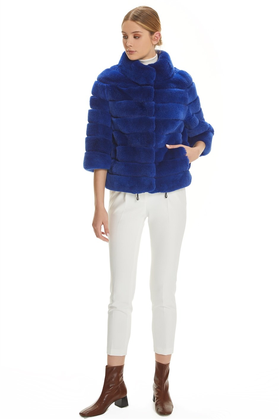 Shaky Women's Rex Fur Jacket