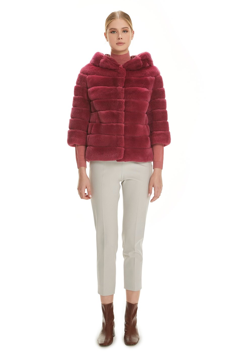 Shaky Women's Rex Fur Jacket
