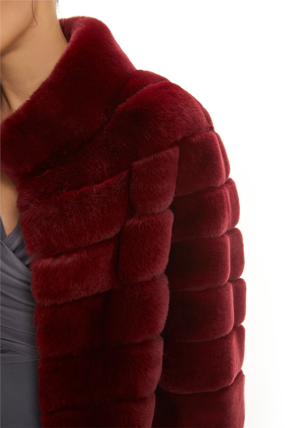 Shaky Women's Rex Fur Jacket