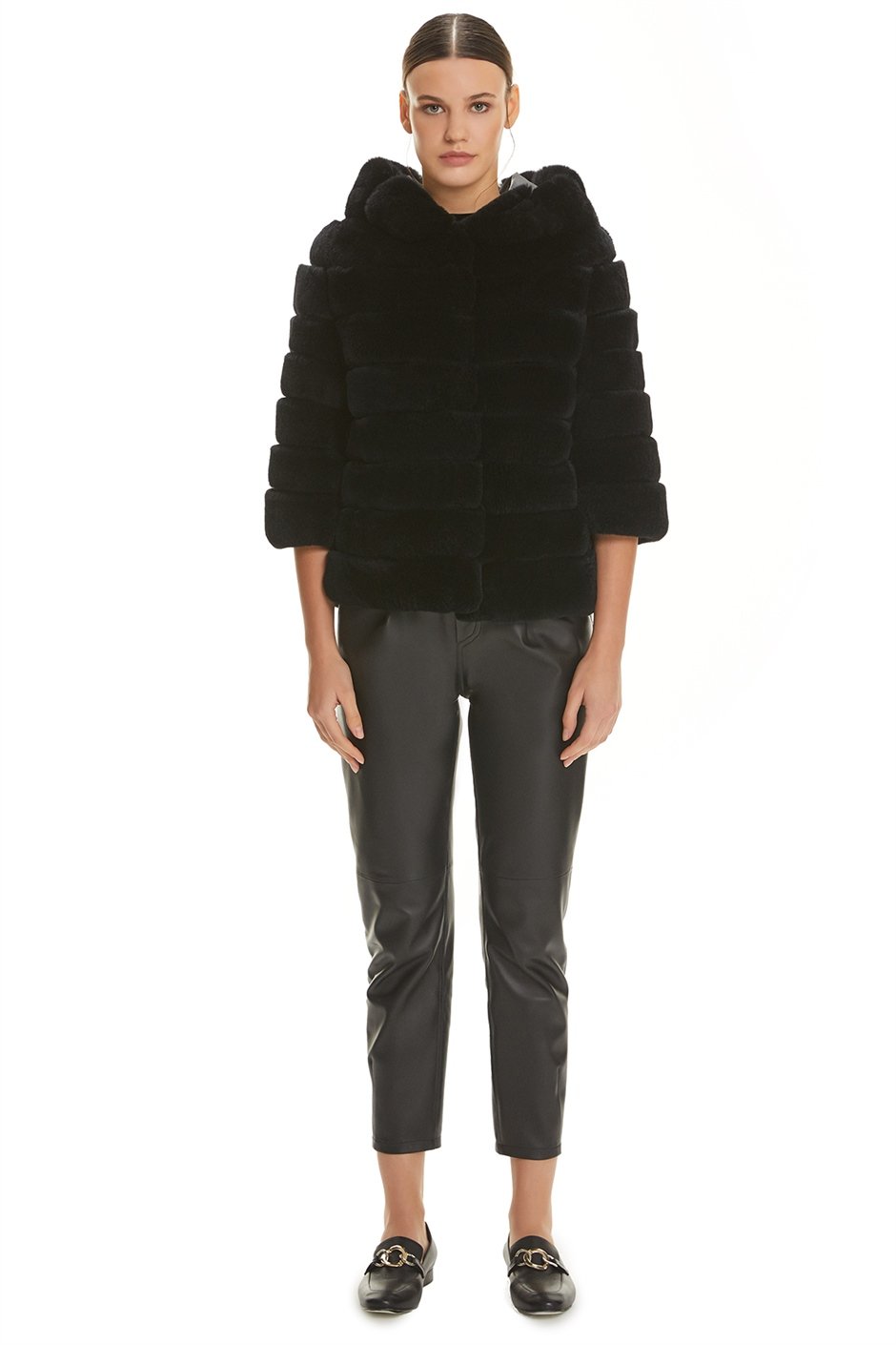 Shaky Women's Rex Fur Jacket