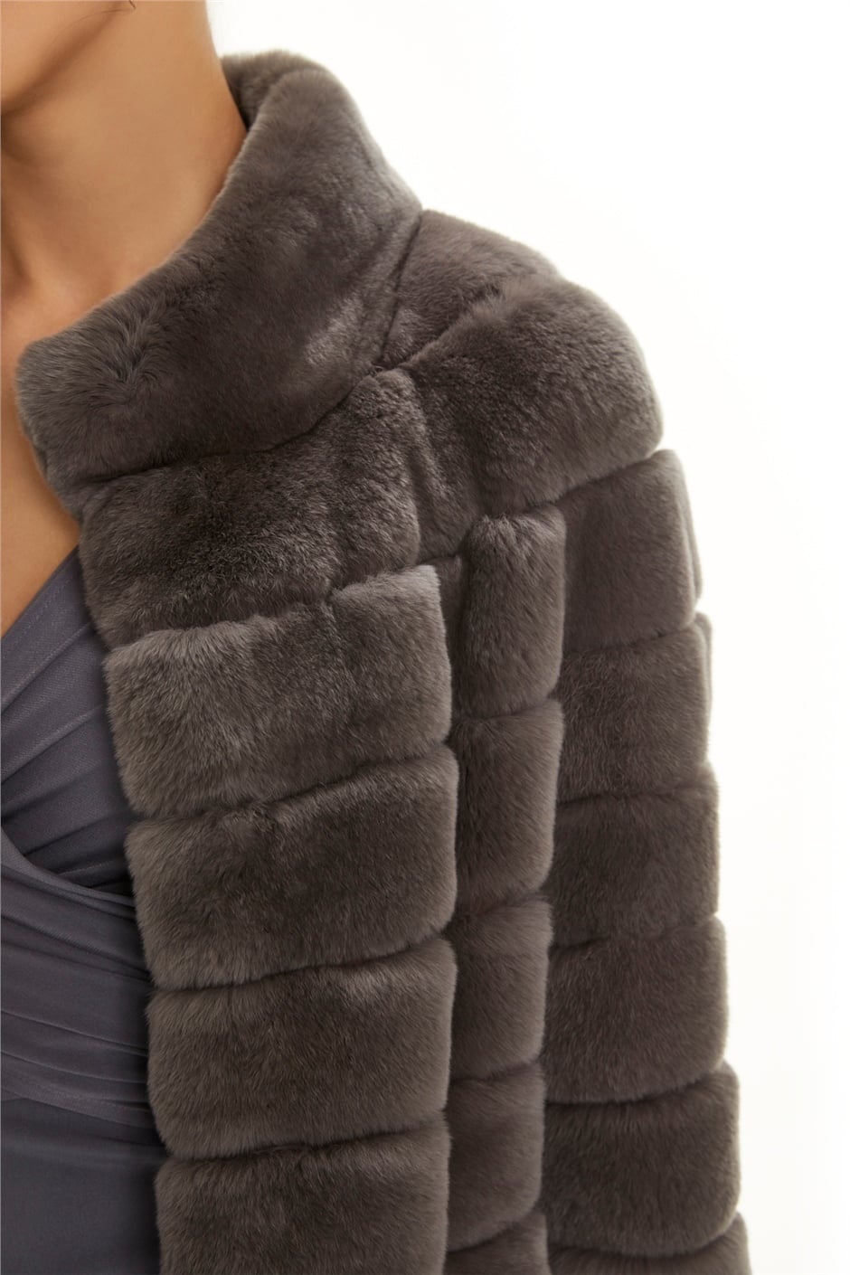 Shaky Women's Rex Fur Jacket