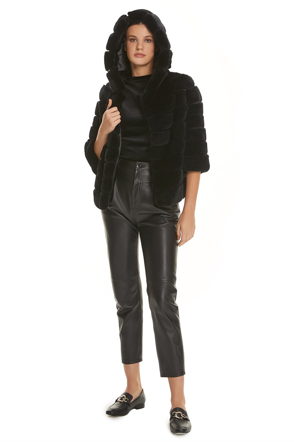 Shaky Women's Rex Fur Jacket
