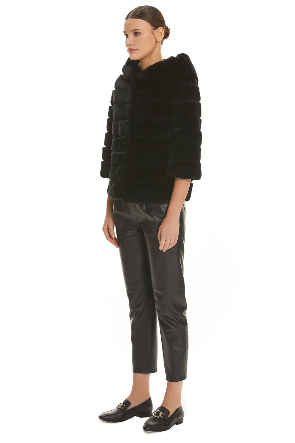 Shaky Women's Rex Fur Jacket