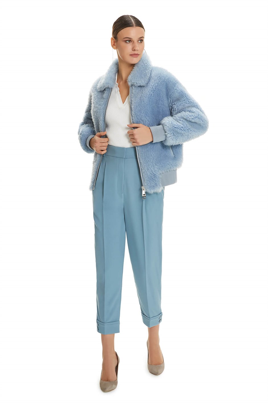 Shaky Women's Shearling Jacket  Sputnik