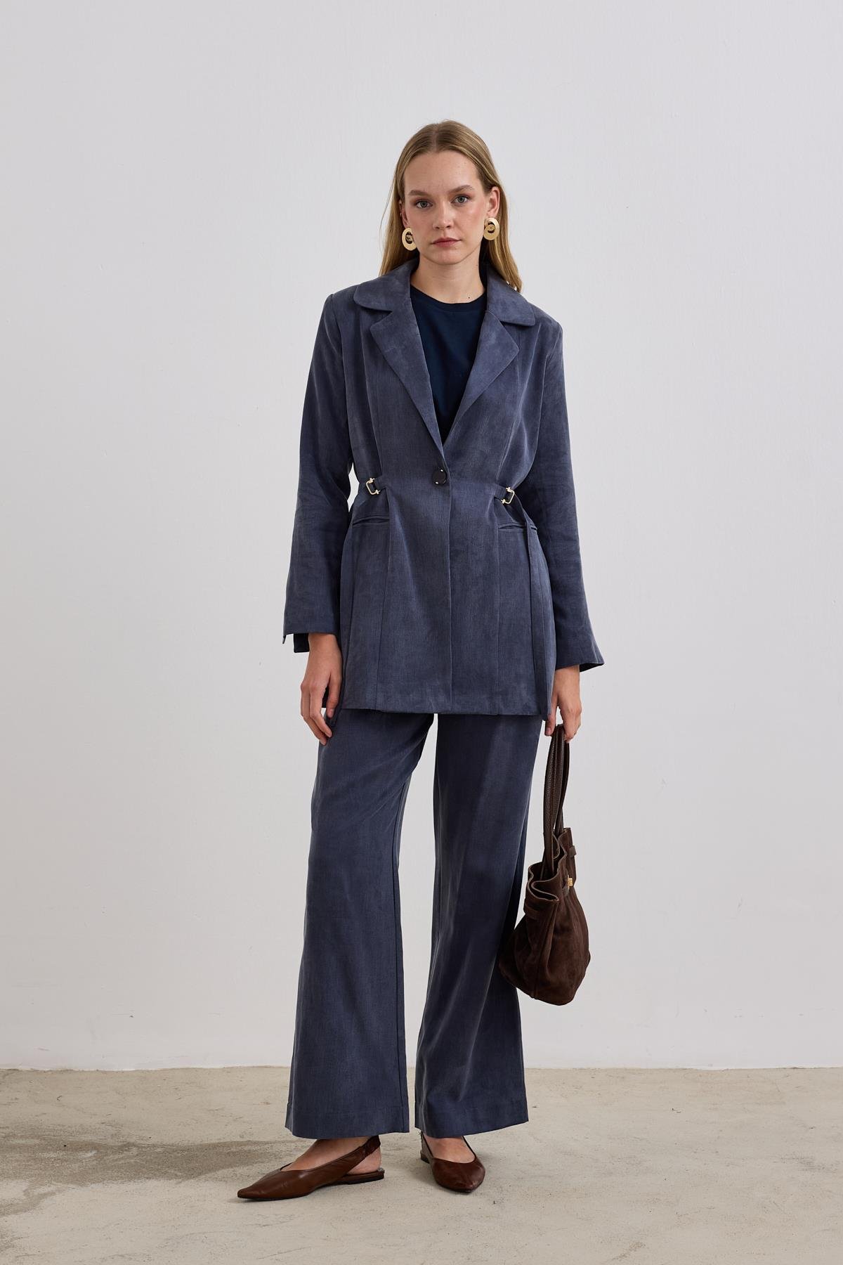 İbiza Ceketli Pantolonlu Takım LACİVERT