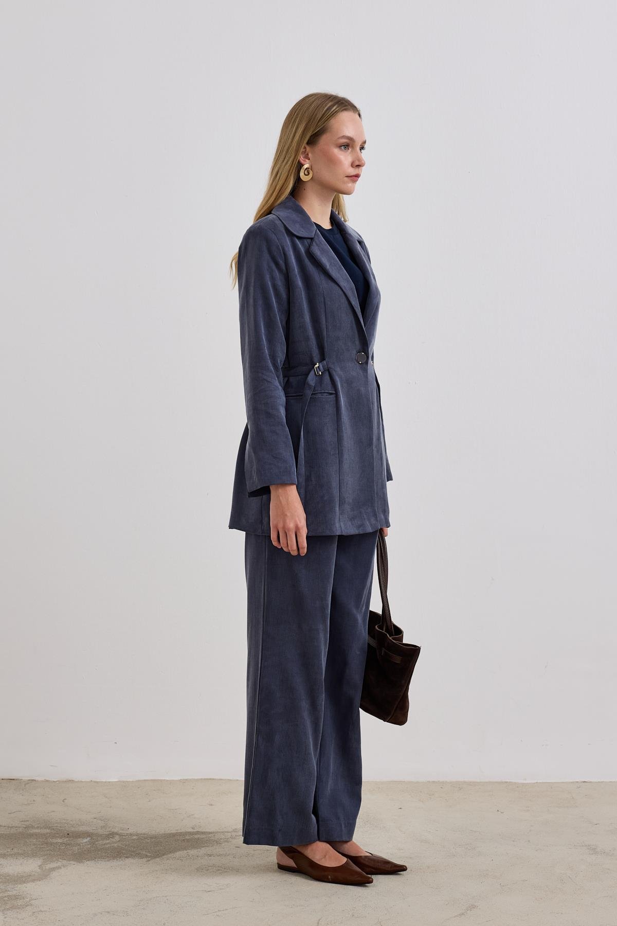 İbiza Ceketli Pantolonlu Takım LACİVERT