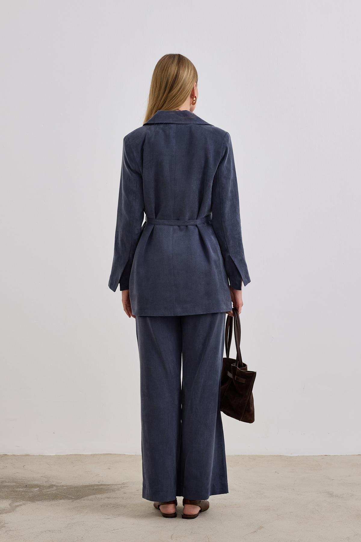 İbiza Ceketli Pantolonlu Takım LACİVERT