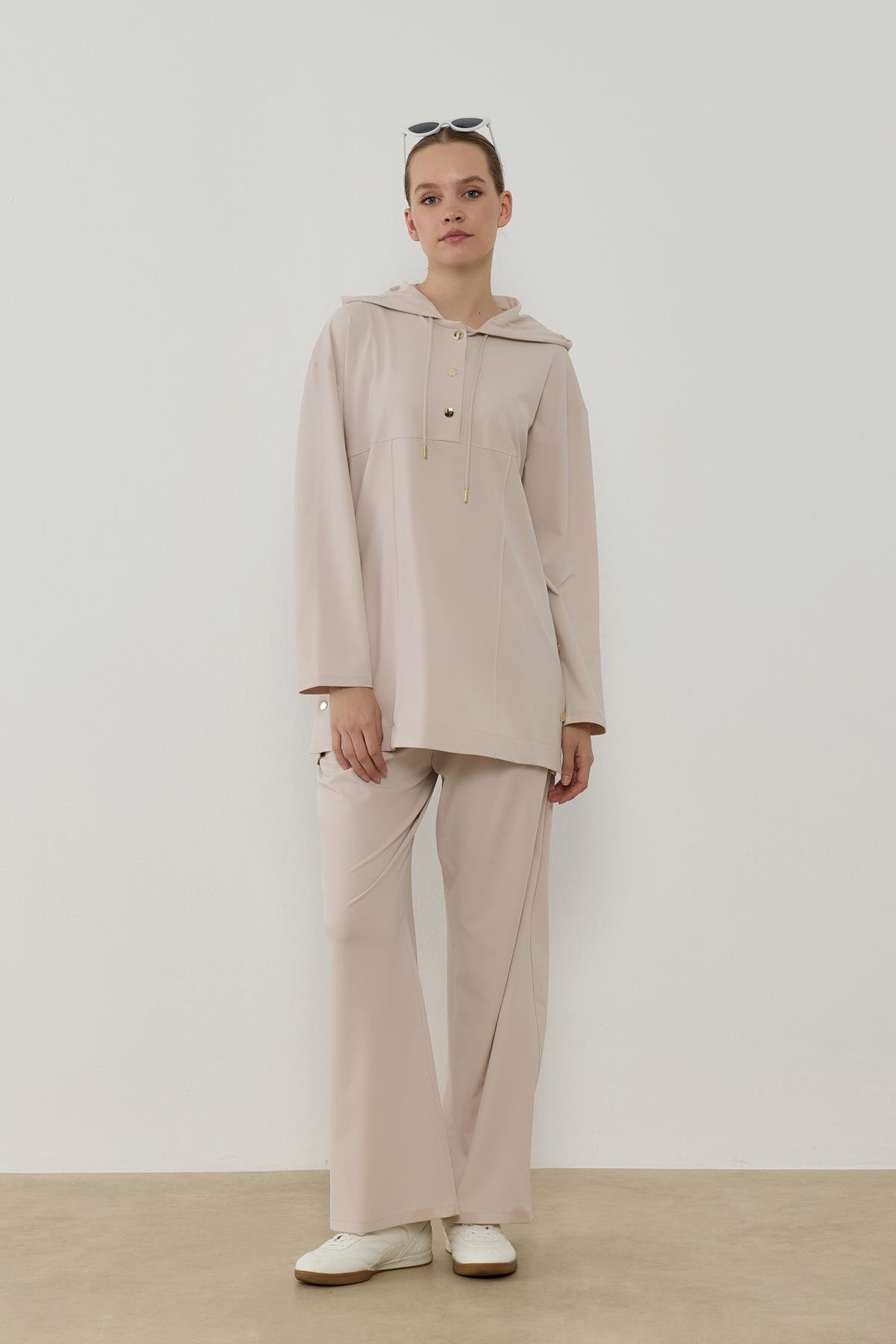 NEW STONE PANTOLONLU TAKIM BEJ