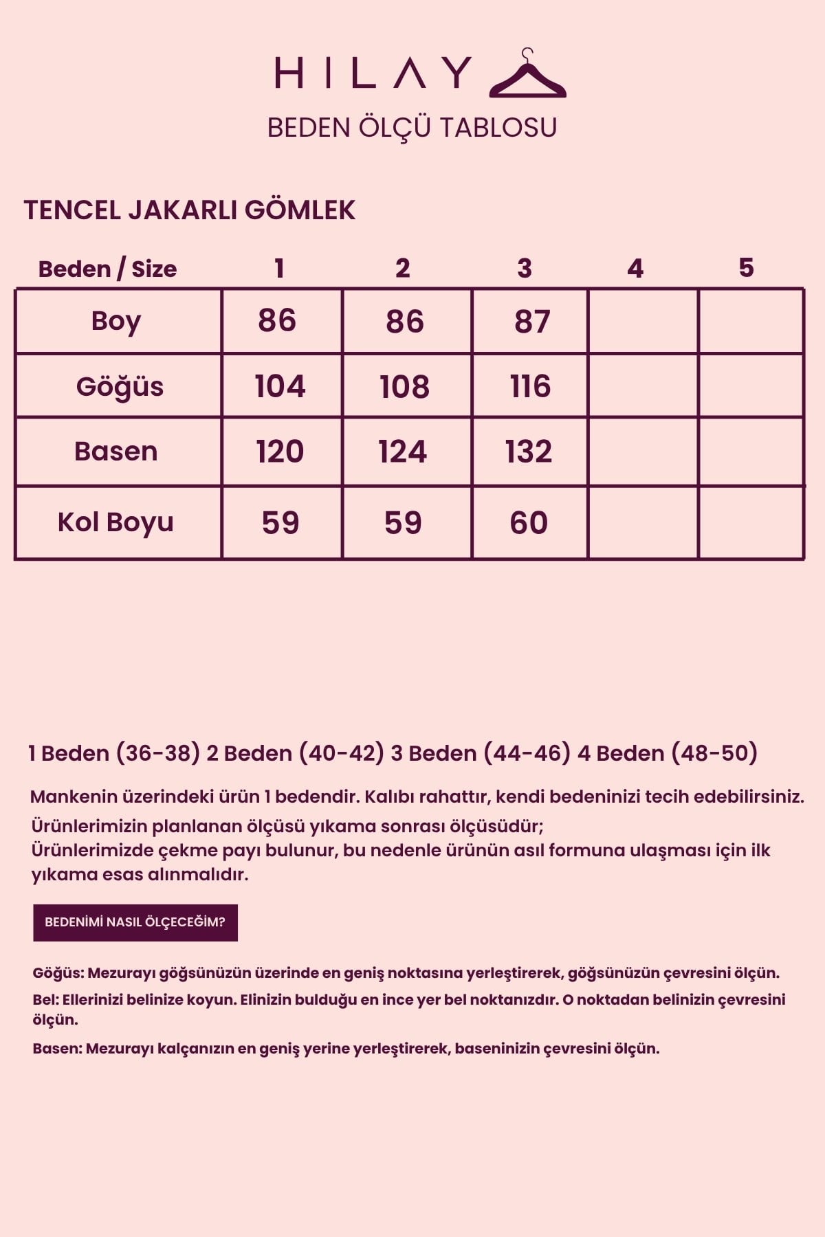Tencel Jakarlı Düğmeli Basic Gömlek İNDİGO