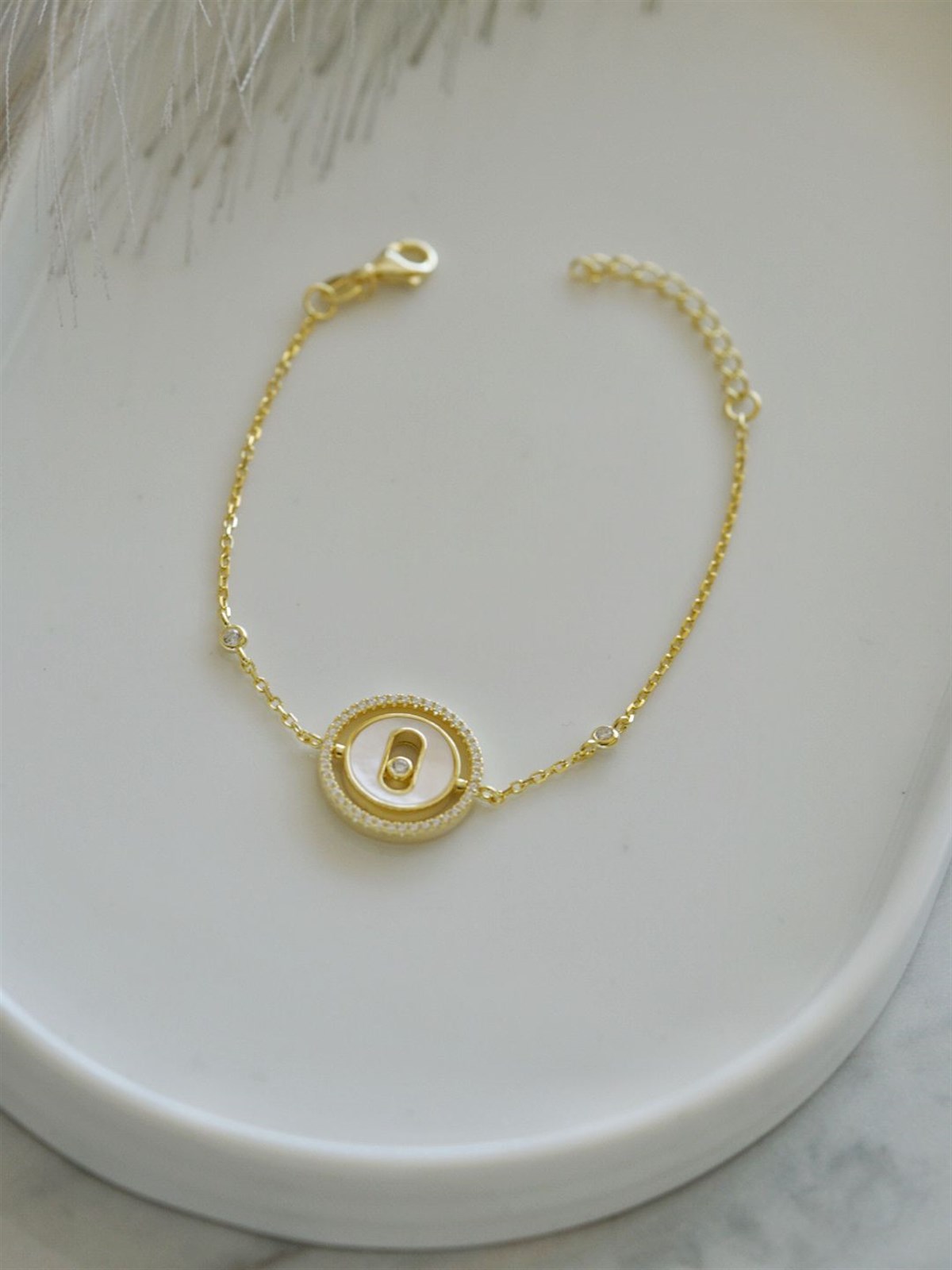 Sedefli Marka Bileklik