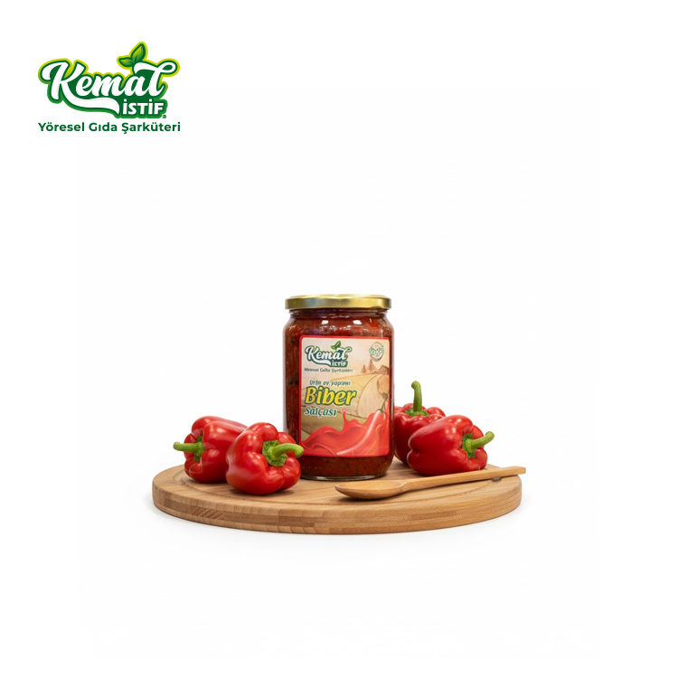 EV YAPIMI ACI BİBER SALÇA 700 GR 