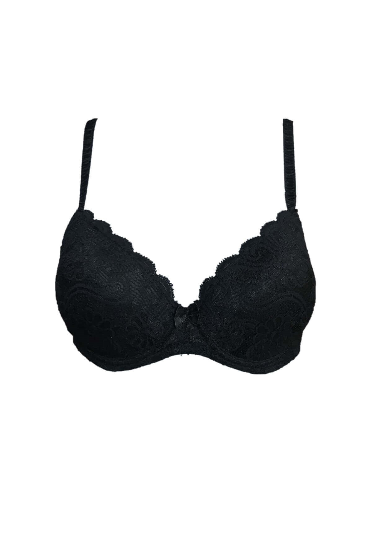 Bella Donna Dantelli Yarım Destekli Push-Up Sütyen