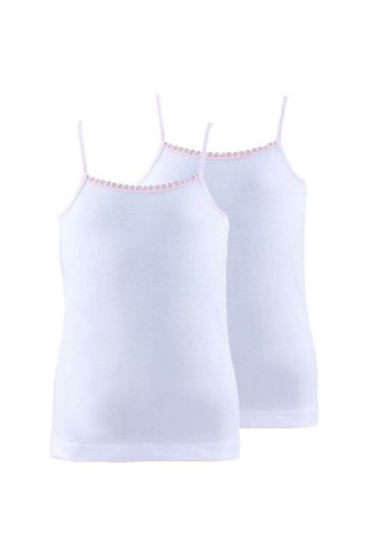 Blackspade 1296 Kız Çocuk 2'li Paket İp Askılı Atlet