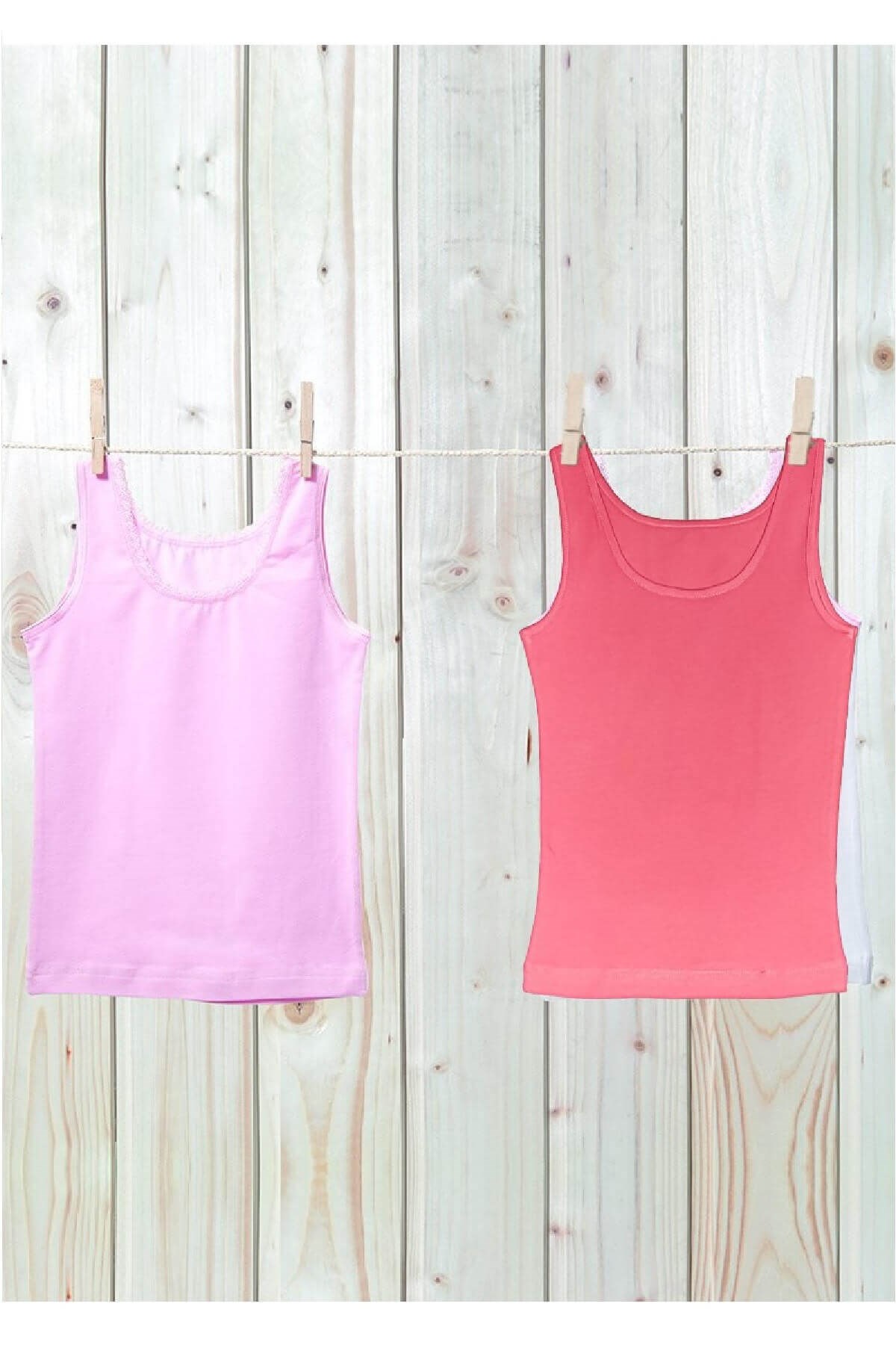 Blackspade 1297 Kız Çocuk 2'li Paket Atlet