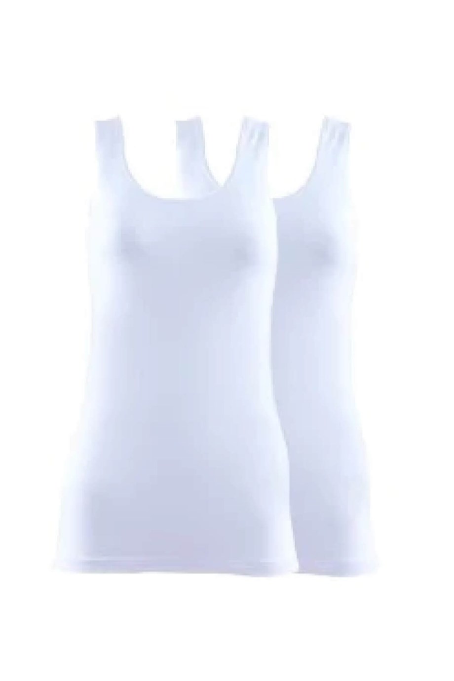 Blackspade 1590 2'li Paket Kadın %97 Pamuklu Kalın Askılı Atlet