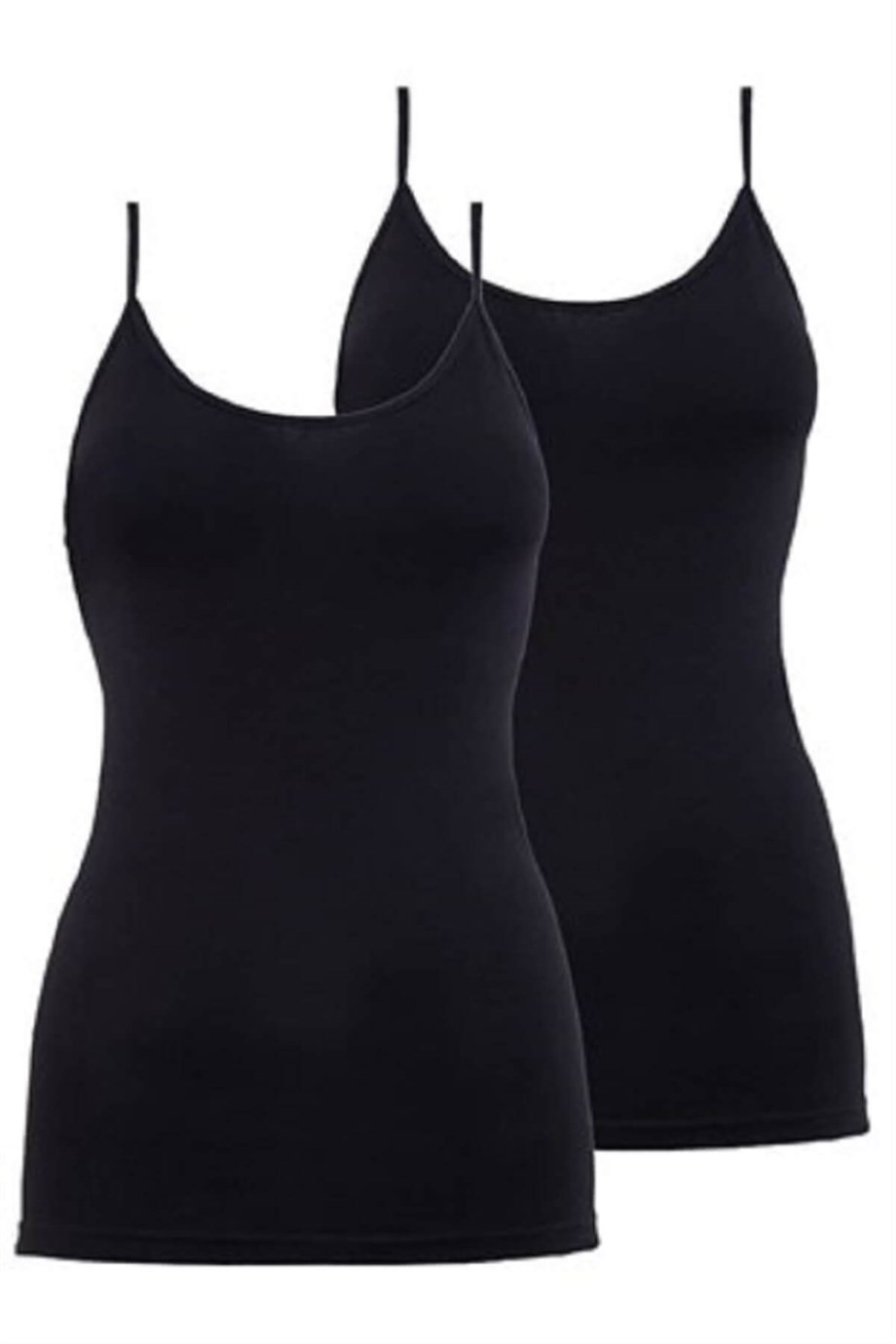 Blackspade 1591 2'li Paket Kadın %95 Pamuklu İnce Askılı Atlet