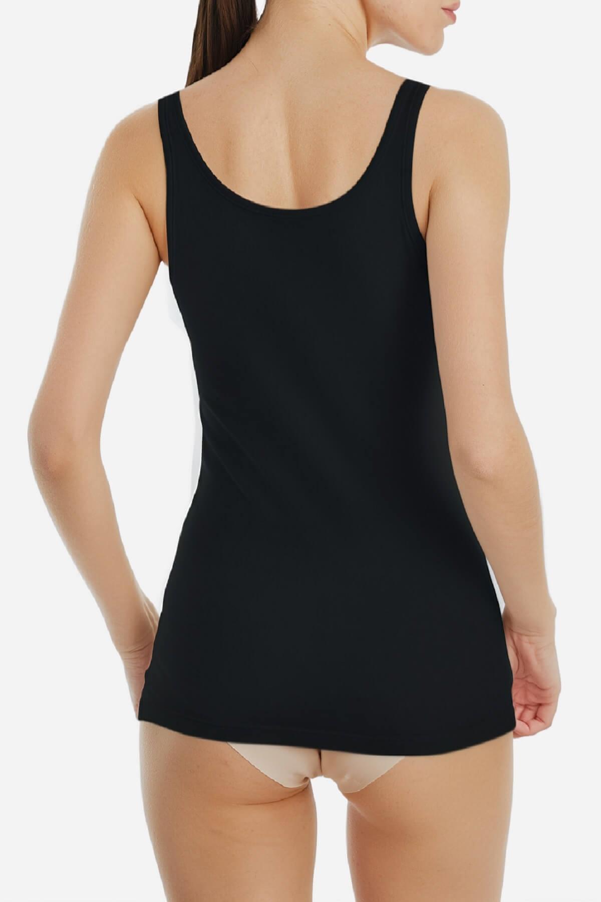 Blackspade 1624 Silver %94 Modal Kadın Kalın Askılı Atlet