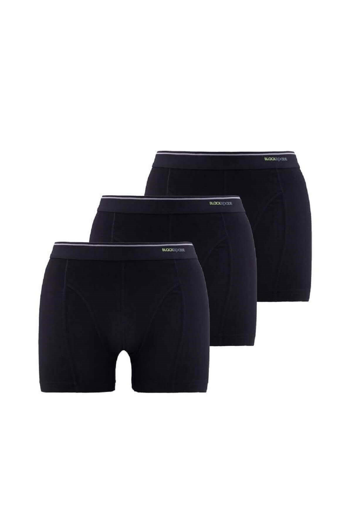 Blackspade 3'lü Paket %92 Pamuk Erkek Boxer